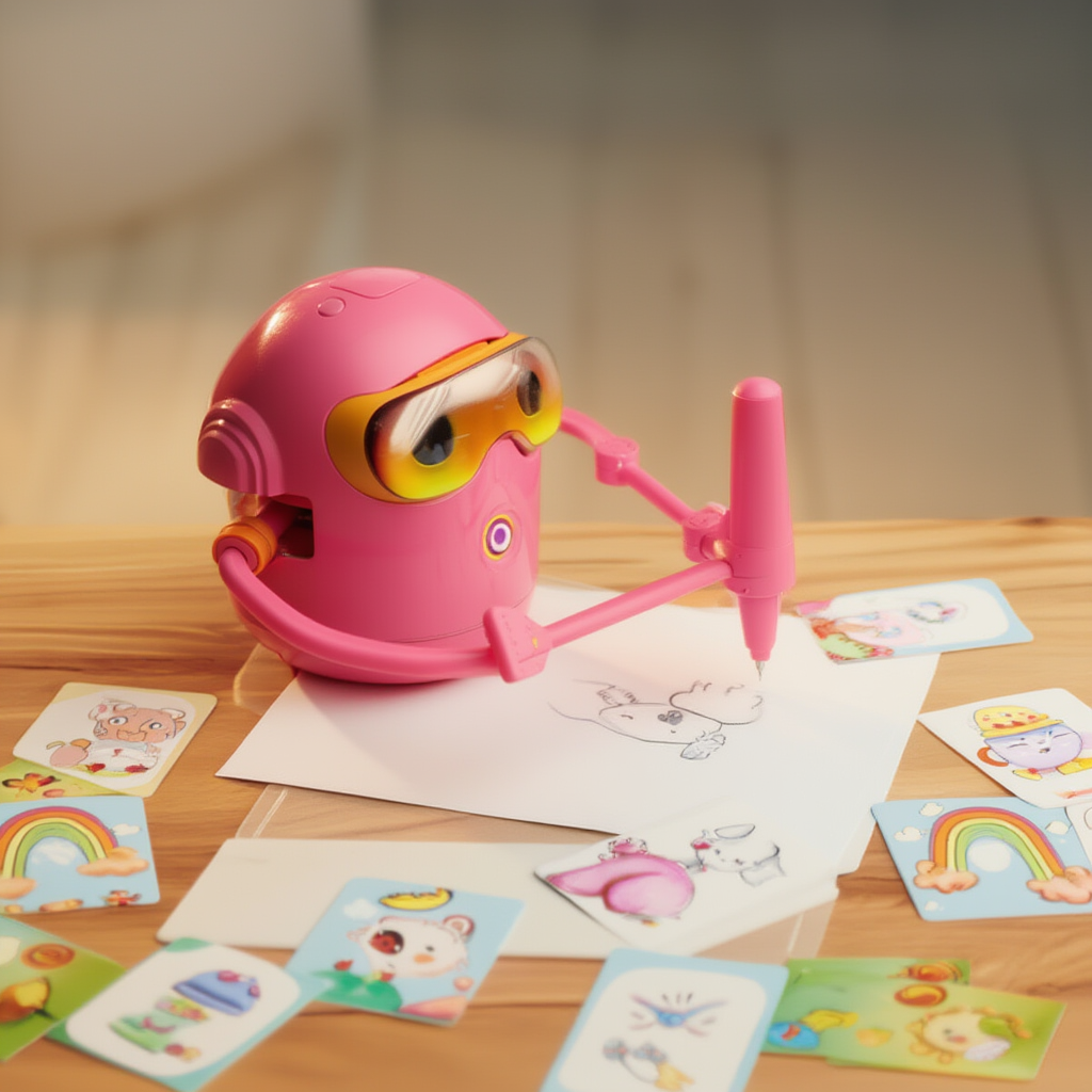 Rysuś - Piszący Robot Do Rysowania Kolorowanek