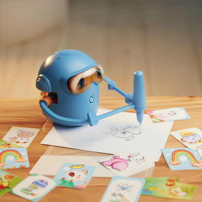 Rysuś - Piszący Robot Do Rysowania Kolorowanek
