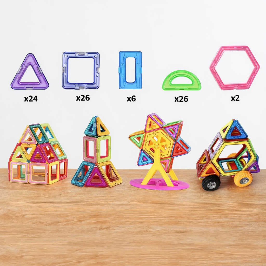 Magnetyczne Kostki Dla Dzieci